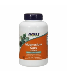 NOW Magnesium Caps 400mg (180 VIÊN)