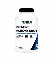 Nutricost Creatine Monohydrate 3G 180 Capsules